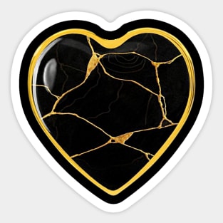 Don’t go Breaking my Kintsugi Heart Sticker